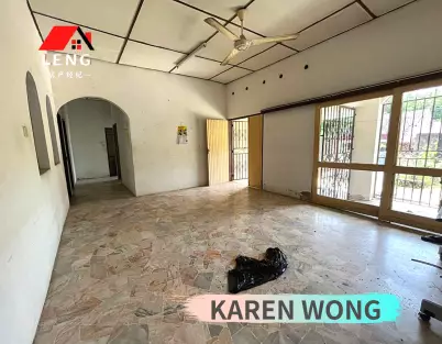 Single Storey SEMI DETACHED House @ TAMAN NURI