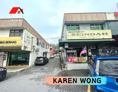 Tenanted With Good Rental ENDLOT 2 Storey Shop House @ TAMAN SEJATI INDAH