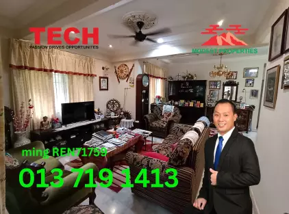 (Many Big Land With Garden) Bungalow Taman Peruda Utama For Sales