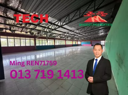(Bungalow) Factory Building Sungai Karangan Padang Serai For Rent