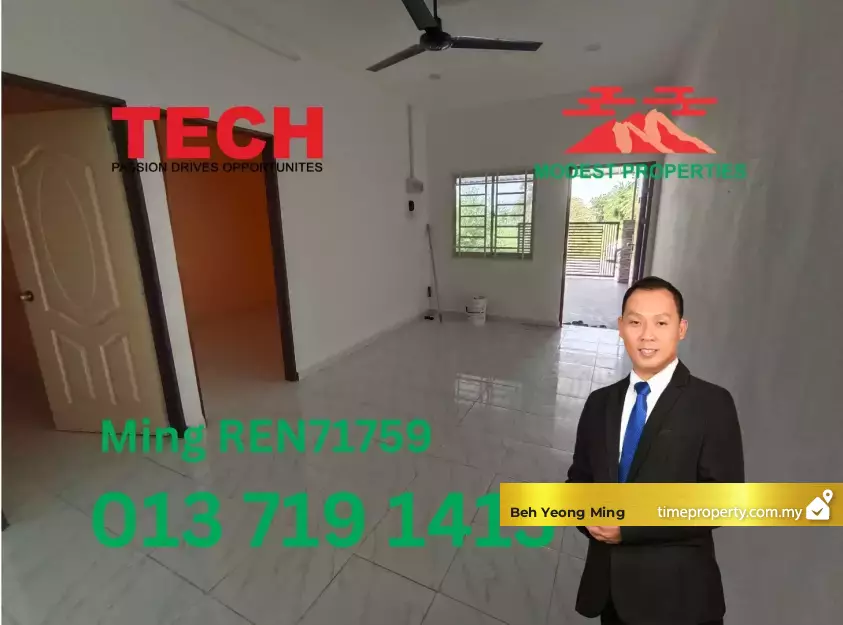 (Facing Padang )1 Storey Trrce Tmn Mahsuri Padang Serai For Rent — photo 1