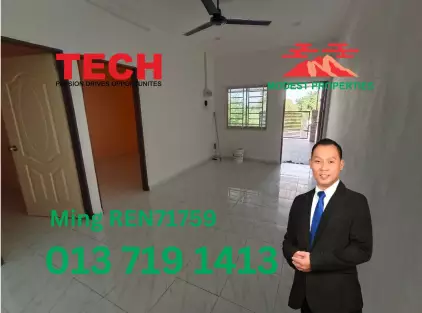 (Facing Padang)1 Storey Terrace Tmn Mahsuri Padang Serai For Sales