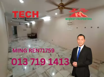 1 Stry Trrce Corner Lunas(With Air Cond) Kedah For Rent