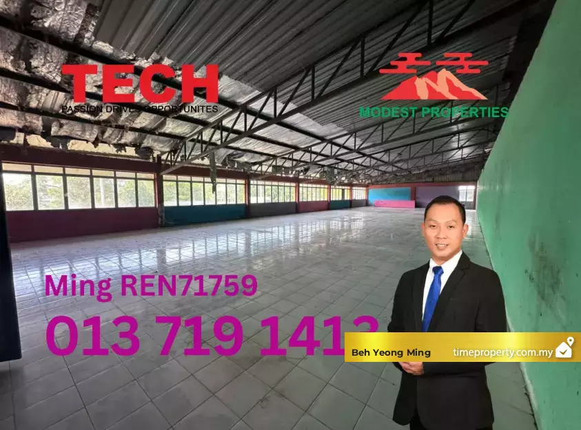 (Bungalow Factory Building) Sungai Karangan Padang Serai For Rent — photo 1