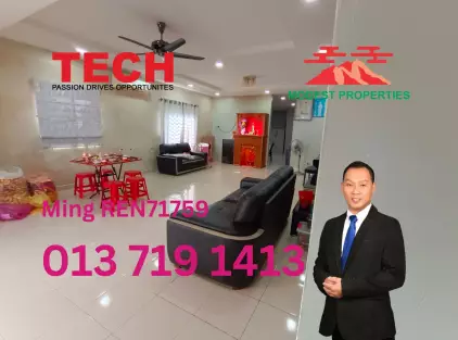 2 Storey Terrace(With Land) Astana Park(Neaaby Bdr Utama) For Sale