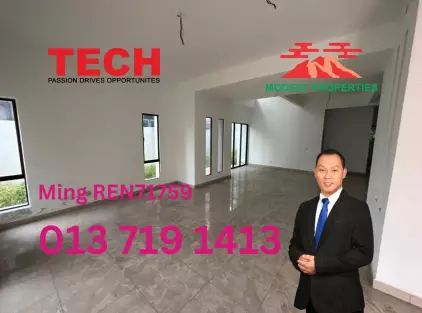 3 Stry Semi D Lot 88 Perdana Height  For Sales