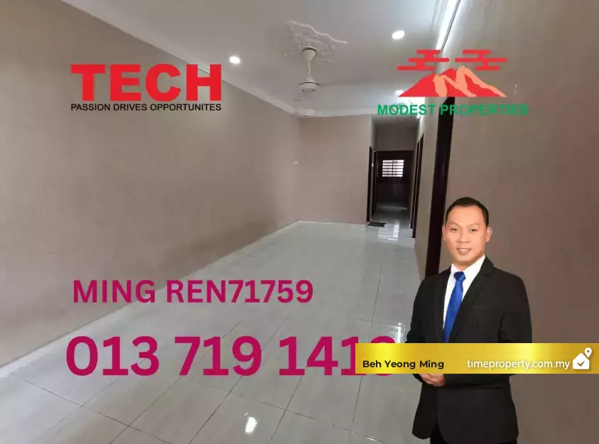 1 Storey (Semi D) Tmn Aman House Lunas Kedah For Rent — photo 1
