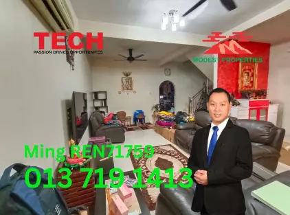 Laguna Merbok( Good Condition) 2 Storey Terrece For Rent