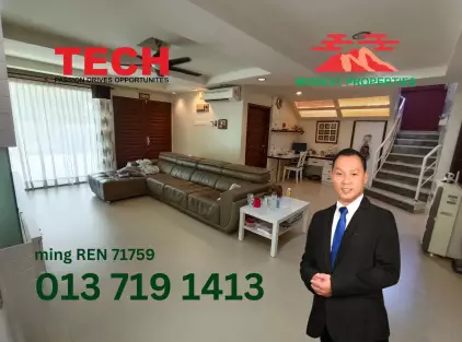 (Rumah Cantik) Bungalow Taman Peruda Utama For Sales