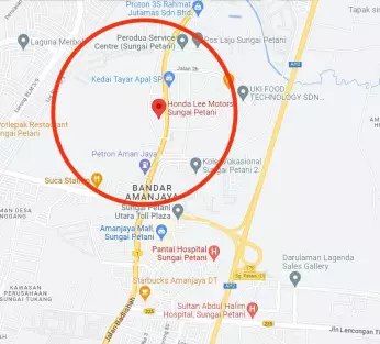 LAND BESIDE ROAD Honda C-Mart Toll Sungai Petani Utara For Sale ✅