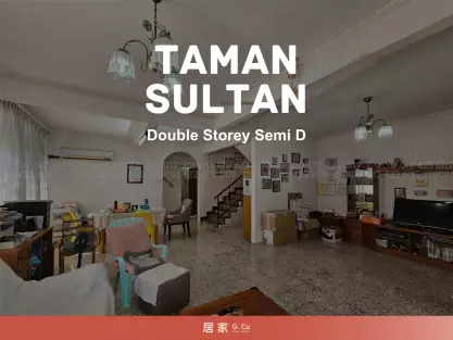 Double Storey Semi D With Big Land Taman Sultan Alor Setar FOR SALE