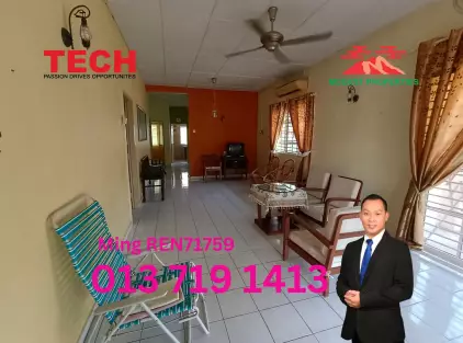 1 Storey Semi D Bandar Puteri Jaya For Sale