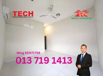 (Neaby Sejati)1 Storey Semi D Tmn Desa Bidara For Sale