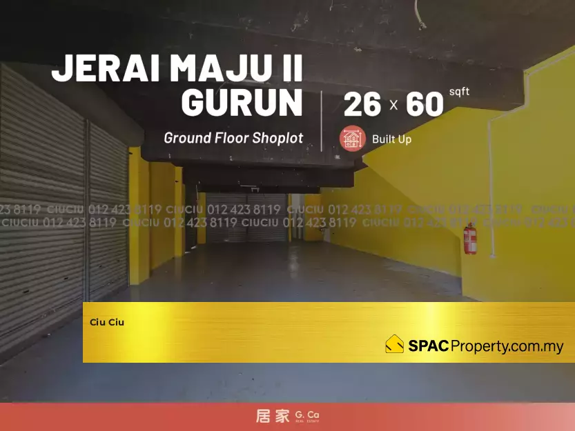 Corner Lot Ground Floor Shoplot Taman Jerai Maju II Gurun FOR RENT — photo 1