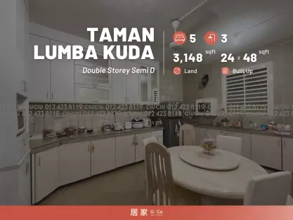 Double Storey Semi D Taman Lumba Kuda Taman Golf Alor Setar FOR SALE