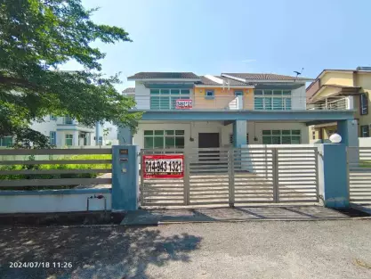 Taman Peruda 2 Stry Semi-D Super Bigger 4000 Sqft House For Sale