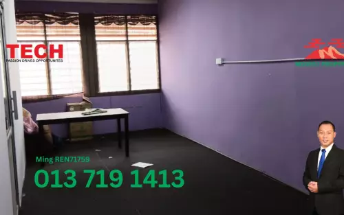 (FACING ROAD)TMN SEROJA KEDAI 2 TINGKAT UNTUK DISEWA
