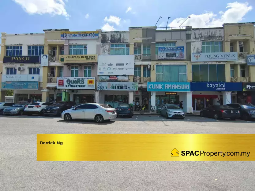 Taman Gunung Indah Facing Road 1st Floor Office Renovation For Rent — photo 2