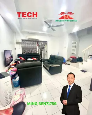 (Free 5 Air Cond)2 Storey Terrace Bandar Puteri Jaya   For Sale